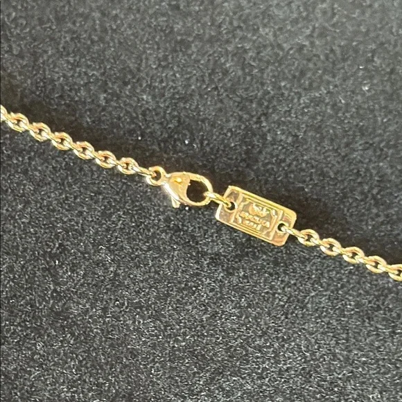 Ippolita *Rose Gold Necklace 18" Wavy Disc & Quartz Stone - Picture 3 of 11